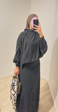 Ensemble jupe à pois
