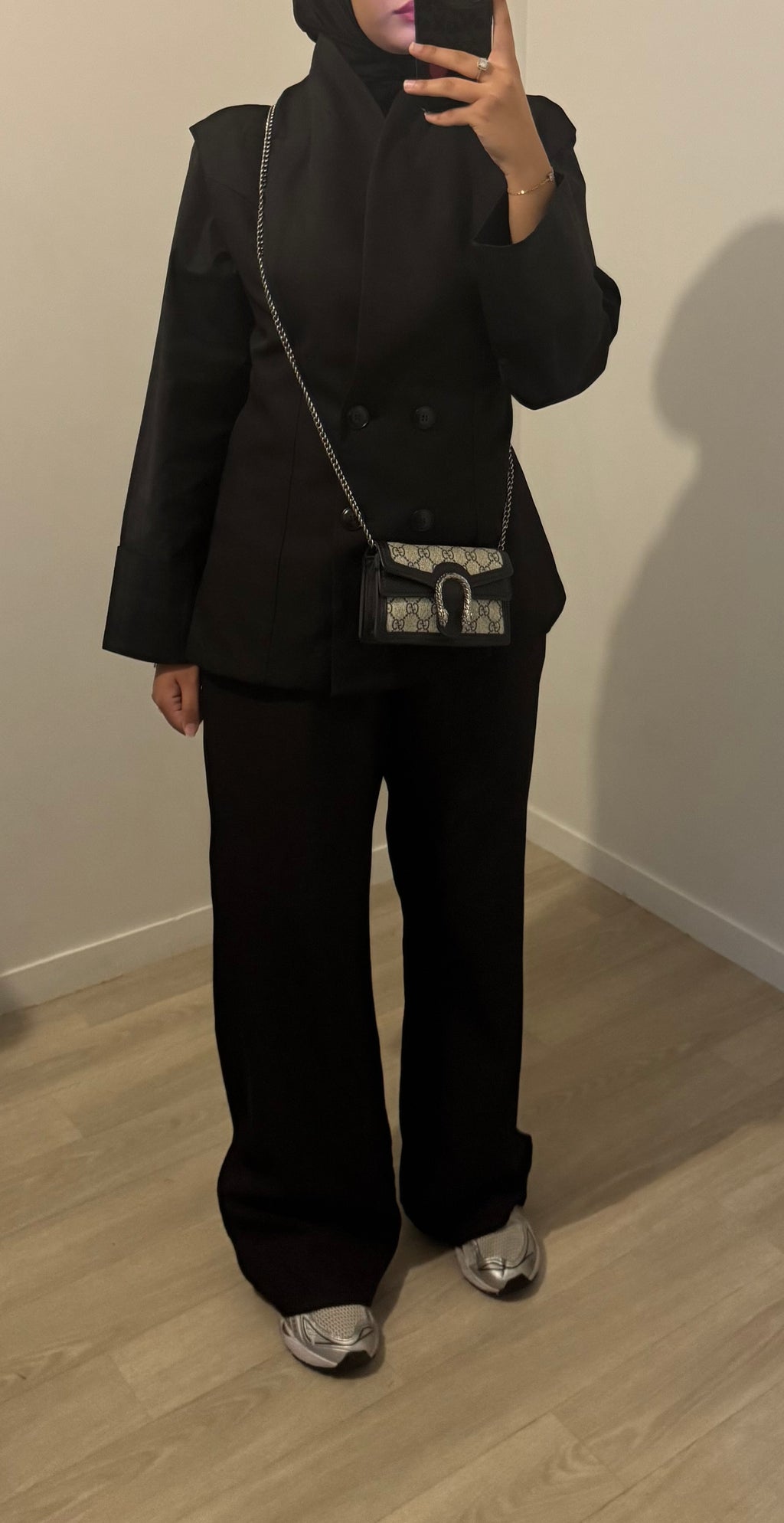 Ensemble blazer sans manche